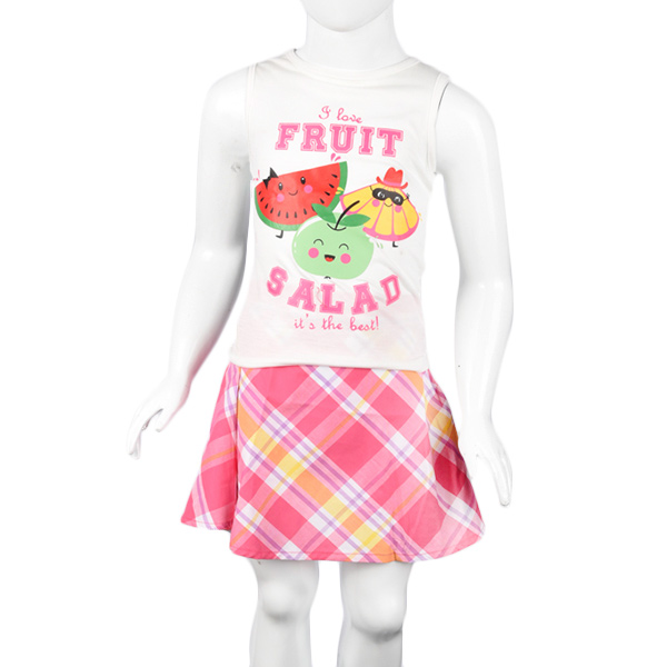 jual smara bo 549 i fruits white pink set anak jual smara bo 549 i fruits white pink set anak