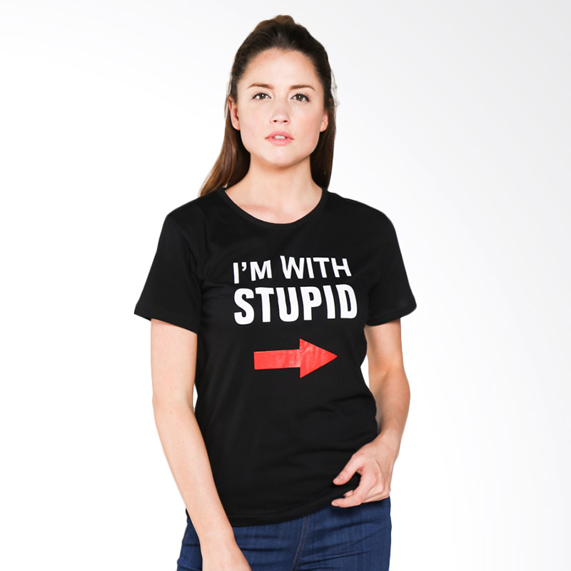 Bready Shop Tumblr Im with Stupid T-Shirt - Black Extra diskon 7% setiap hari Extra diskon 5% setiap hari Citibank – lebih hemat 10%