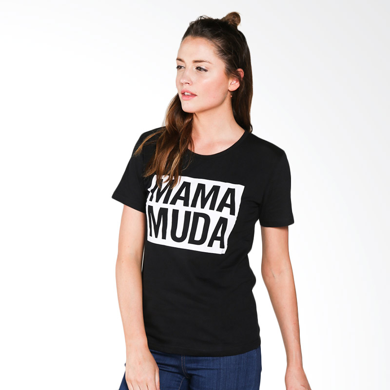 Bready Shop Tumblr Mama Muda T-Shirt - Black Extra diskon 7% setiap hari Extra diskon 5% setiap hari Citibank – lebih hemat 10%