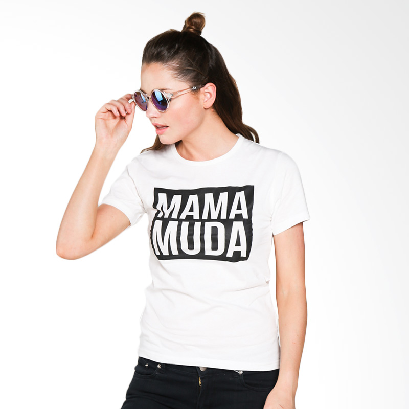 Bready Shop Tumblr Mama Muda T-Shirt - White Extra diskon 7% setiap hari Extra diskon 5% setiap hari Mega Weekend Citibank – lebih hemat 10%