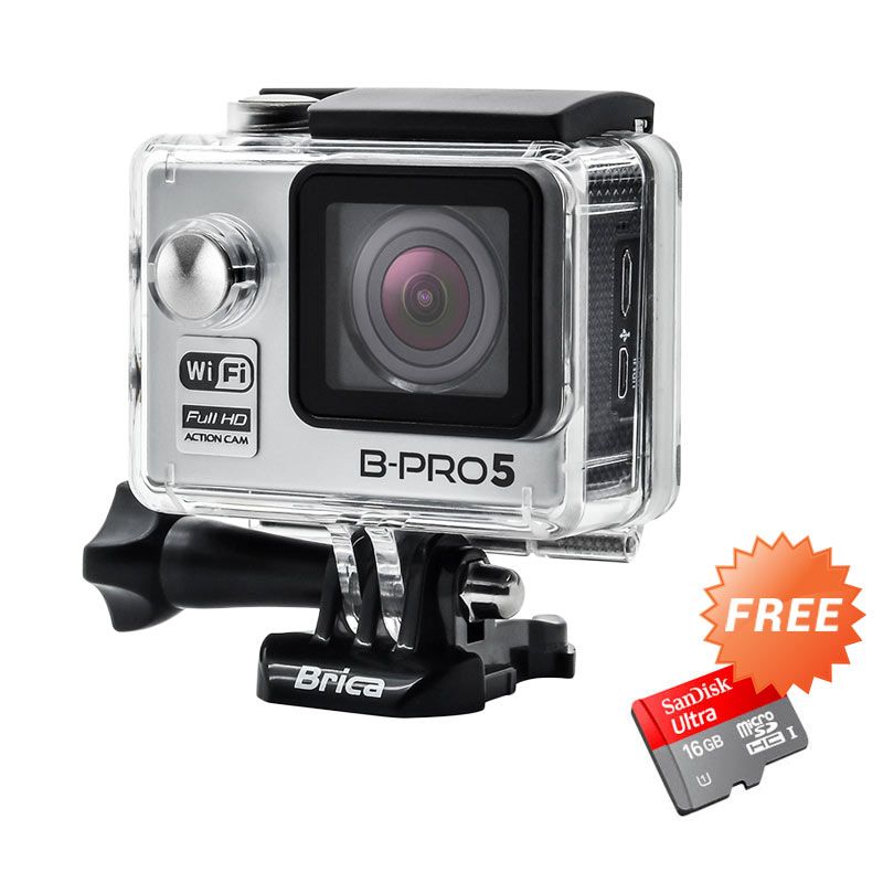 Jual Brica B-PRO 5 Alpha Edition Silver Action Camera 