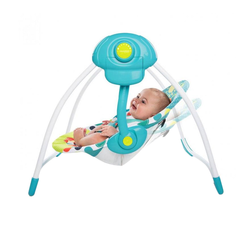 Bright Starts 10624 Kaleidoscope Safari Portable Swing Tempat Tidur Bayi