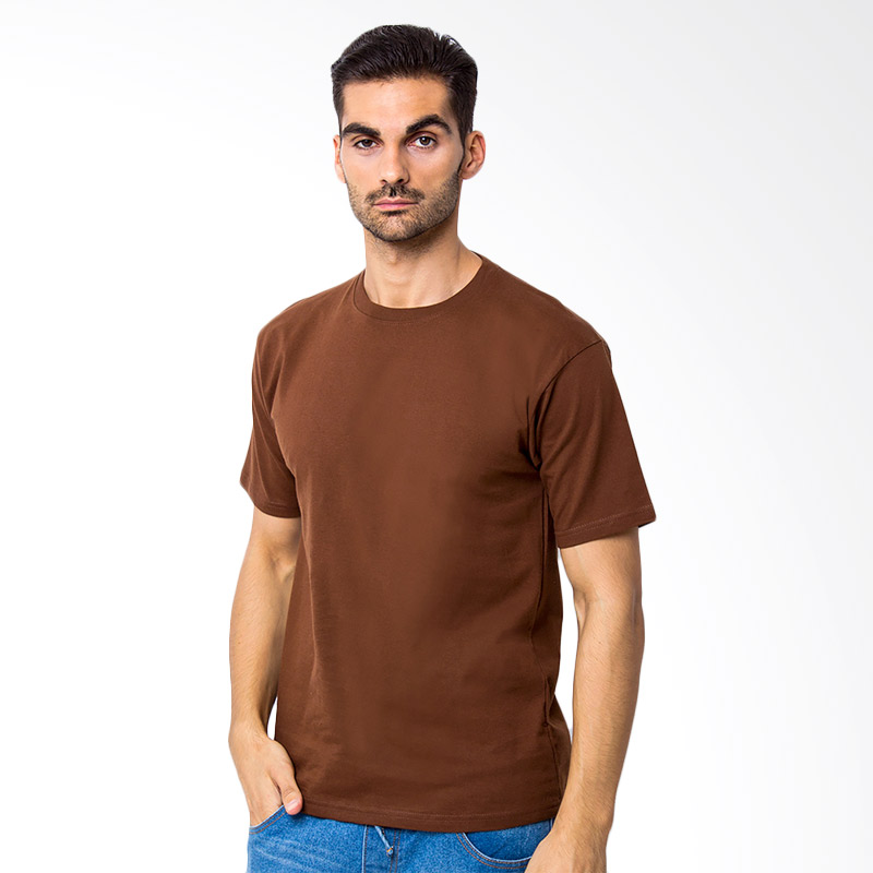 Browncola Kaos Polos Kaos Pria - Coffee Brown Extra diskon 7% setiap hari Extra diskon 5% setiap hari Citibank – lebih hemat 10%