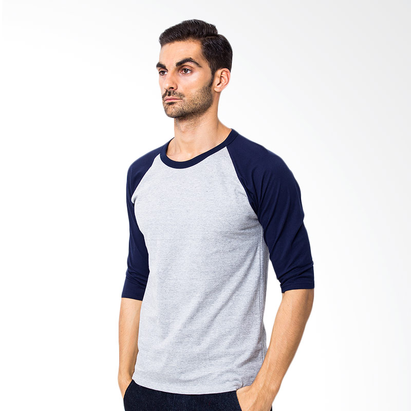 Download Jual Daily Deals - Browncola Raglan 3/4 Kaos Pria - Abu ...