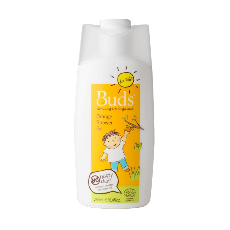 jual buds organics orange shower gel 250 ml jual buds organics orange shower gel 250 ml