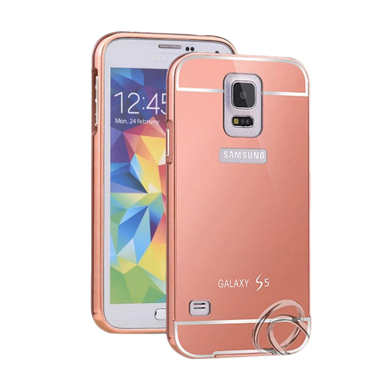 Jual Bumper Mirror Alumunium Metal Sliding Hardcase Casing For Samsung Galaxy S5 Rose Gold Terbaru Harga Promo November 2019 Blibli Com