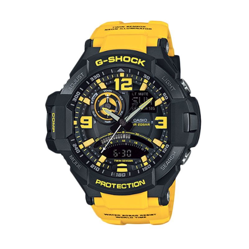g shock kuning