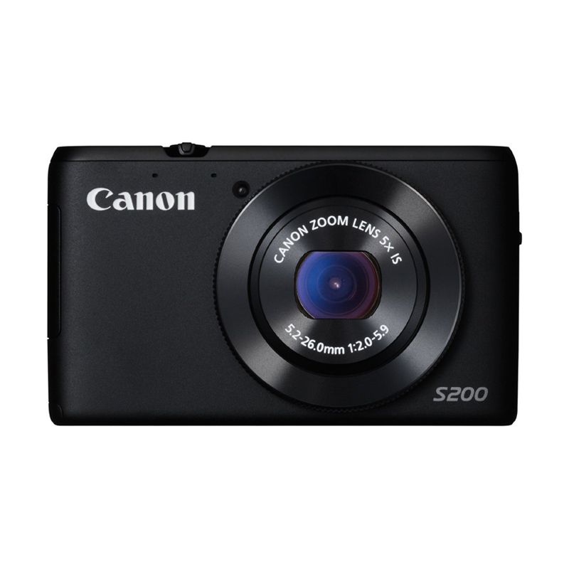 Jual Canon Powershot S200 Black Kamera [wifi] Di Seller Camera.co.id