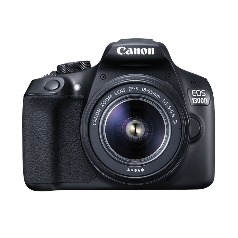 Canon EOS 1300D (Wi-Fi) EF-S 18-55mm III + Screen Guard + Filter 58mm + SanDisk 16Gb + Camera Bag + ATTanta KAISER 203