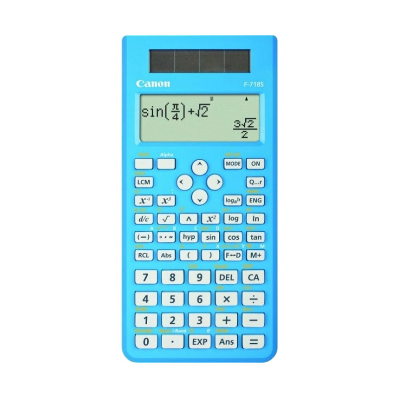 Jual Canon F 718s Bl Dot Matrix Scientific Calculator - Biru Di Seller ...