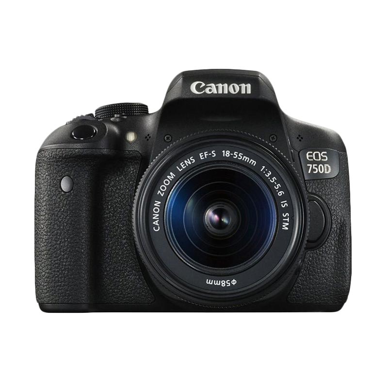 Canon EOS 750D Kit 18-55mm IS STM Kamera DSLR + SANDISK SD ULTRA 32GB + FILTER UV + S.GUARD