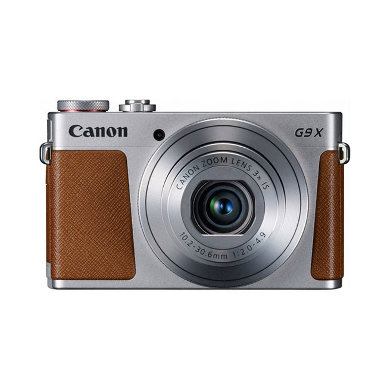 Canon PowerShot G9 X Kamera Pocket - Silver + Free LCD Screen Guard