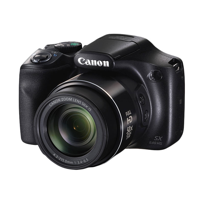 Canon PowerShot SX540 HS Kamera Pocket + Free LCD Screen Guard Terpasang