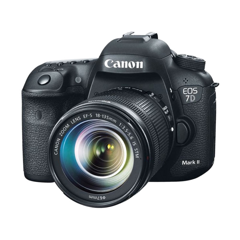 Canon EOS 7D Mark II Kit 18-135 + W-E1 Kamera DSLR