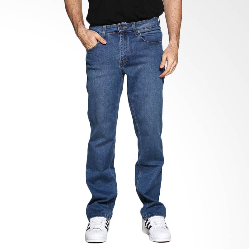 Carvil Bose-LB Jeans Pria - Light Blue