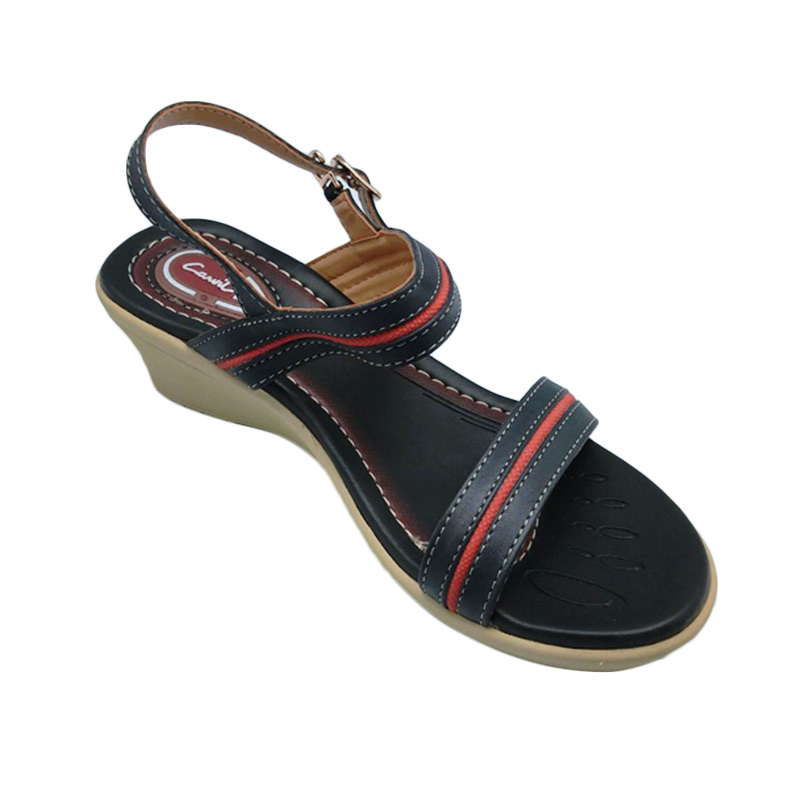 Carvil Casual Venus Sandal Wanita - 02L Black