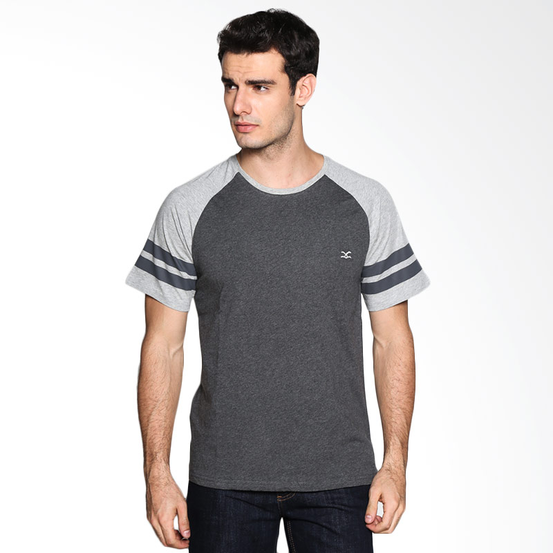 Carvil Man RAG Stripe SSA T-Shirt - Dark Light Grey Extra diskon 7% setiap hari Extra diskon 5% setiap hari Citibank – lebih hemat 10%