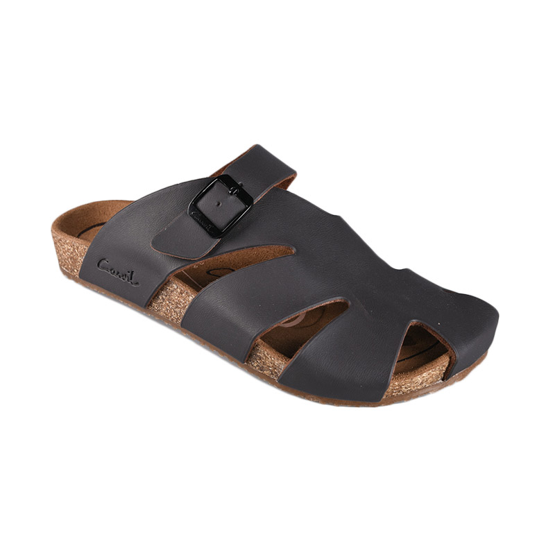 Jual Carvil  Man Sandal  Footbed Falkland 04 Dk Brown Online 