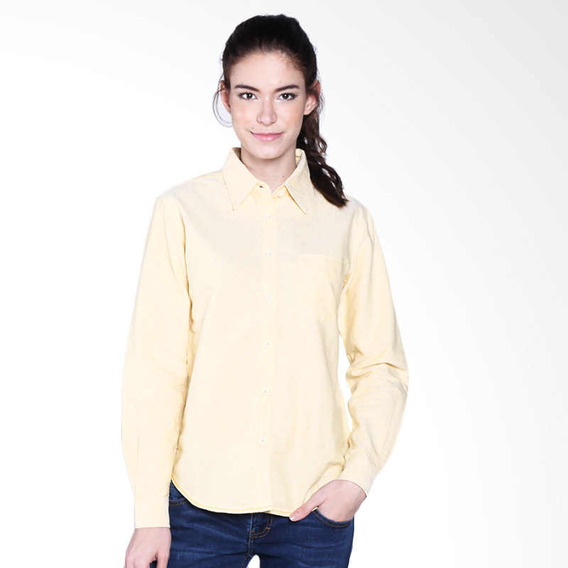 Carvil Oxfila-YEL Ladies Shirt - Yellow
