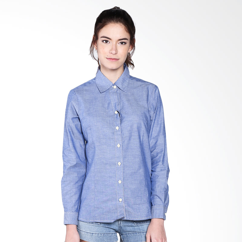 Carvil OXI-BLU Ladies Shirt - Blue