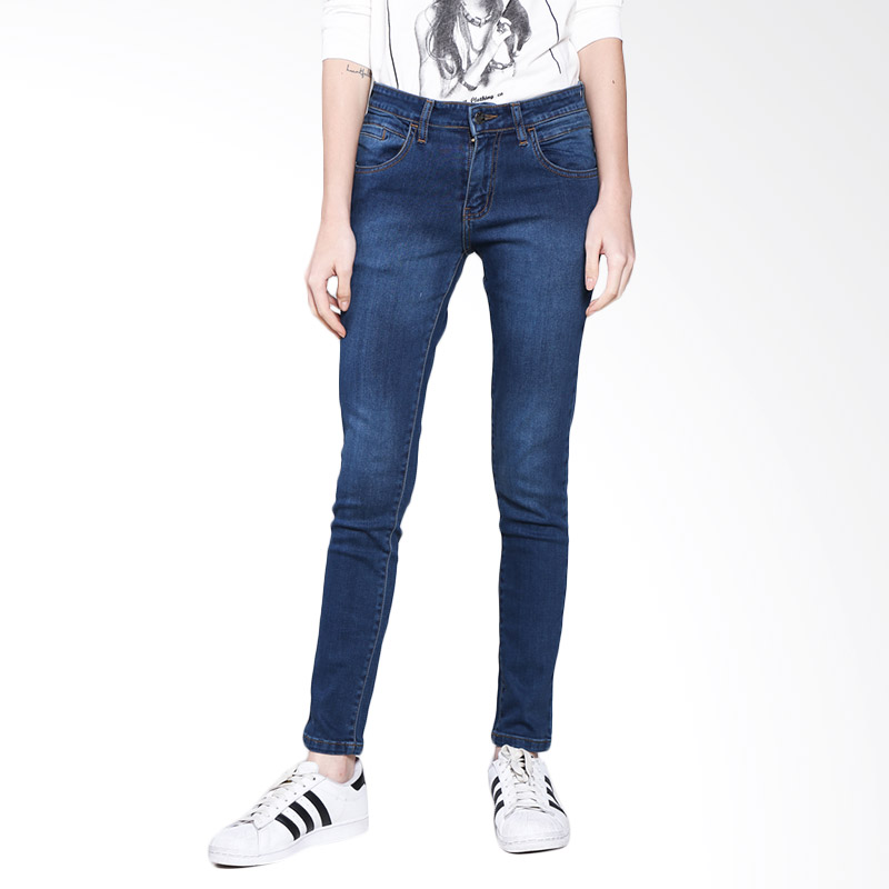 Carvil Sofie-B Ladies Long Pants Jeans - Blue