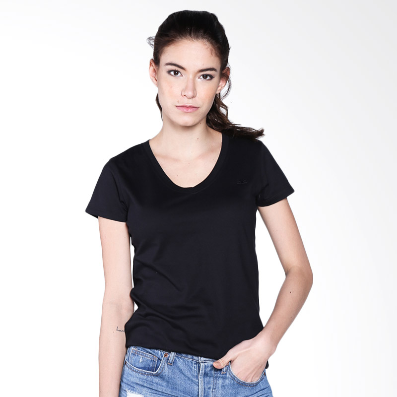 Carvil Viola-BLK T-Shirt Ladies Kaos Wanita - Black Extra diskon 7% setiap hari Extra diskon 5% setiap hari Citibank – lebih hemat 10%