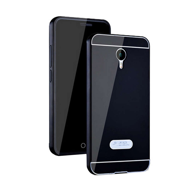 Jual Case Bumper Metal Sliding Backcase Casing for Meizu M2 Note Black Online .