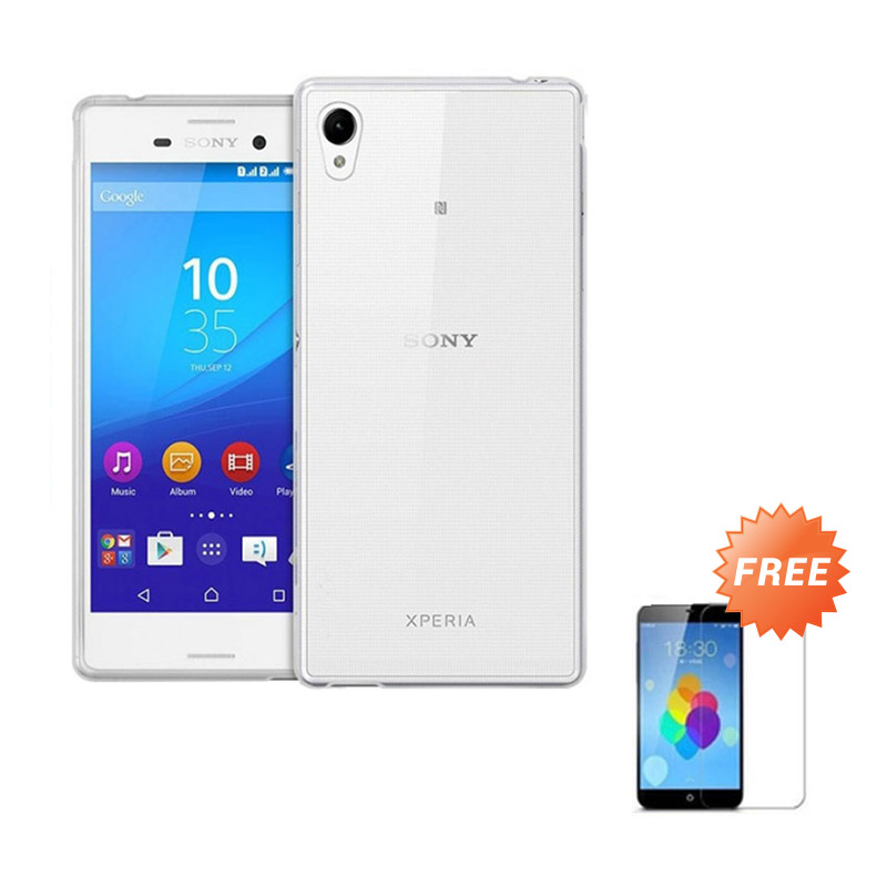 jual ultra thin softcase casing for sony xperia z5 compact clear free tempered glass jual ultra thin softcase casing for sony xperia z5 compact clear free tempered glass