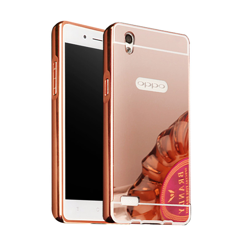 jual metal bumper slide casing for oppo mirror 5 a510 jual metal bumper slide casing for oppo mirror 5 a510