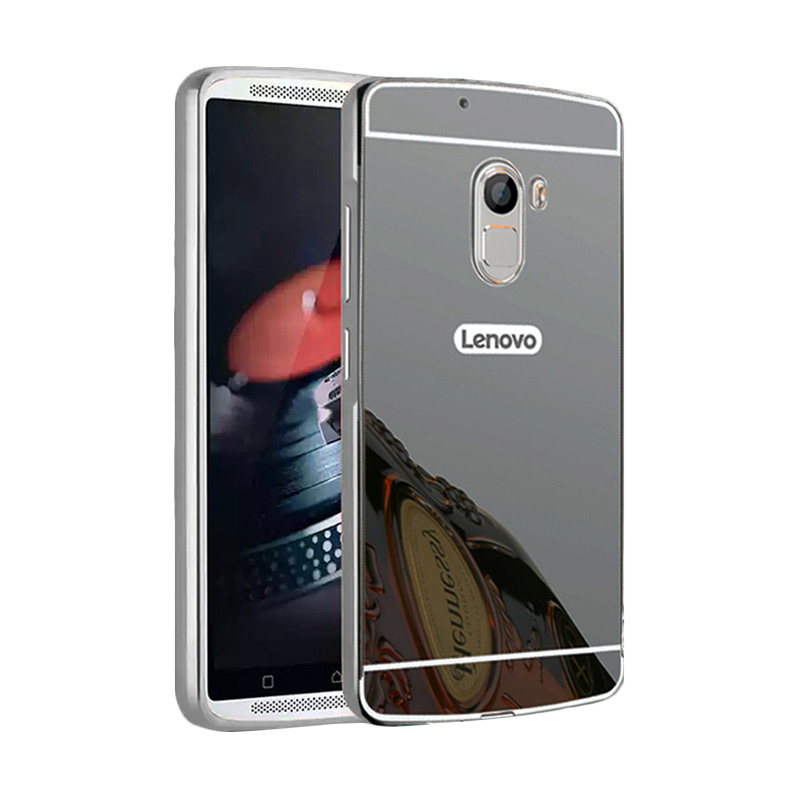 jual mirror aluminium bumper with mirror slide casing for lenovo k4 note a7010 hitam jual mirror aluminium bumper with mirror slide casing for lenovo k4 note a7010 hitam