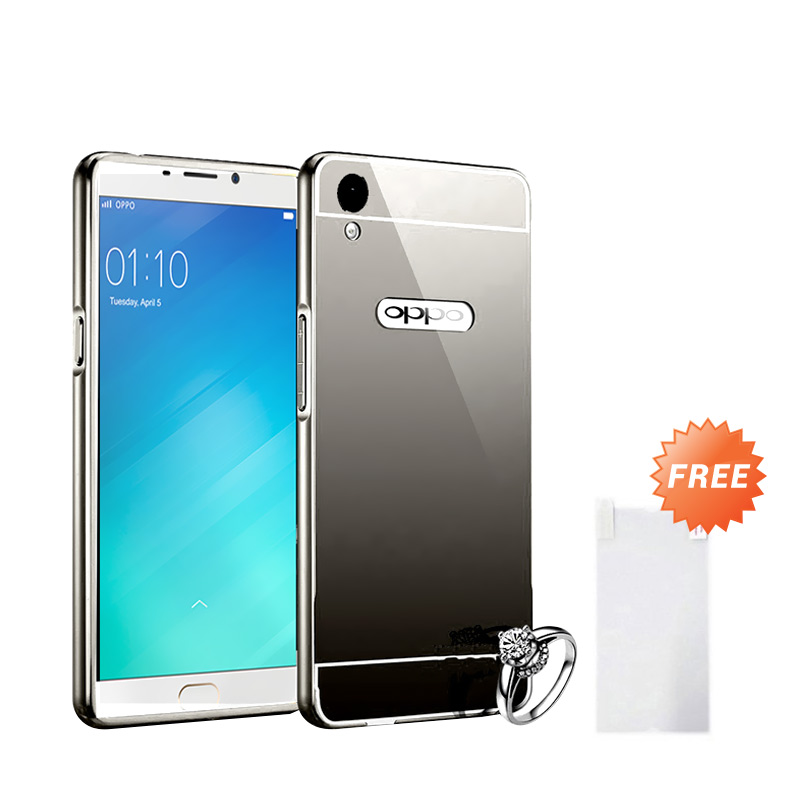 Jual Case Mirror Aluminium Bumper With Mirror Slide Casing 