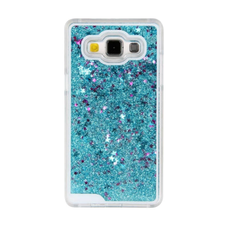 harga Case Water Glitter Softcase Aquarium Casing for Samsung J1 J120 2016 - Biru Muda Blibli