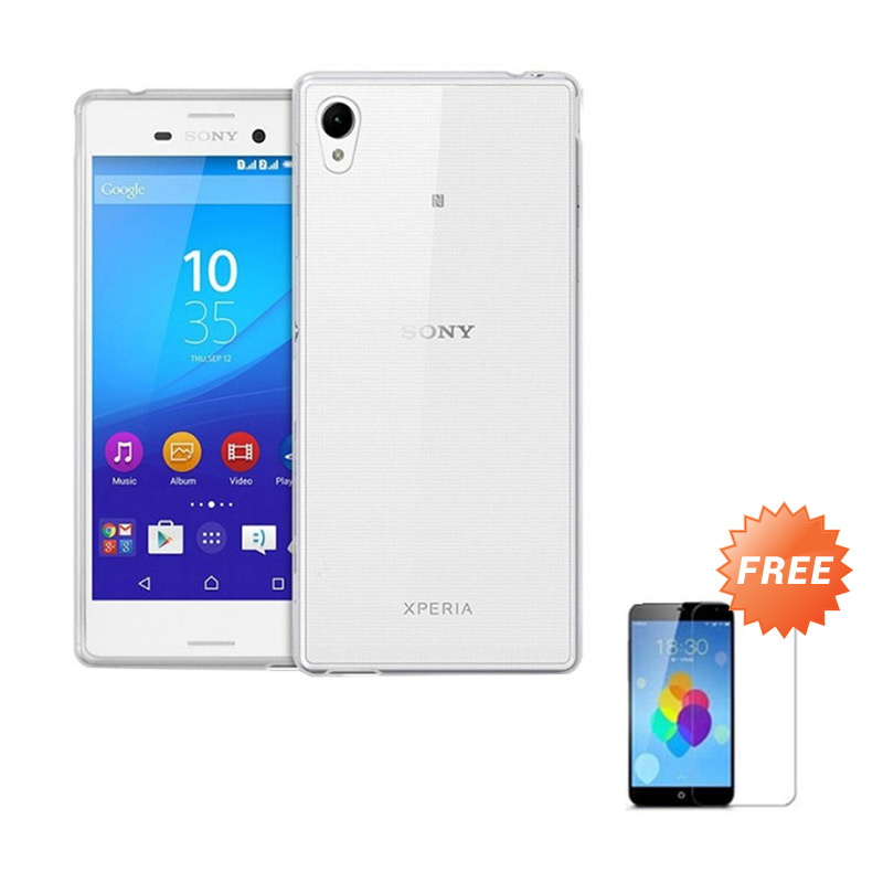 Jual Case Ultra Thin Softcase Casing For Sony Xperia C3 D2533 Clear Free Tempered Glass Online Mei 2021 Blibli
