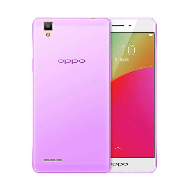 Jual Case Ultrathin Softcase Casing for Oppo F1 - Ungu