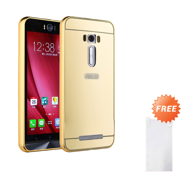 ... Rose Gold Gratis I Source · Harga Case Twins Aluminium Bumper Slide Mirror Casing for Asus Zenfone 3 Gold