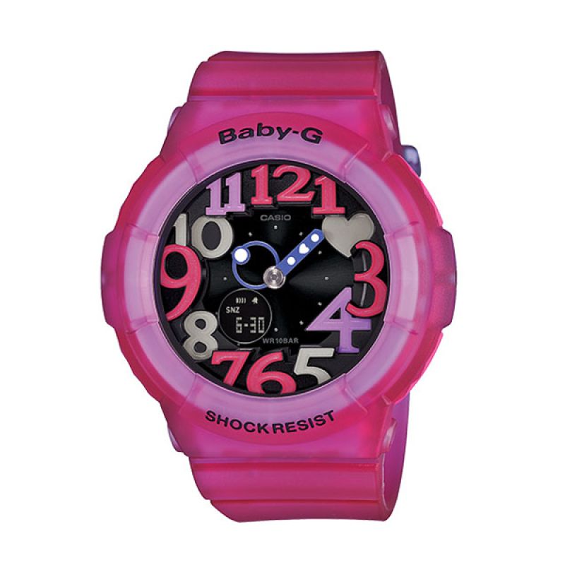 Jual CASIO BABY-G BGA-131-4B4 Pink Black Jam Tangan Wanita 