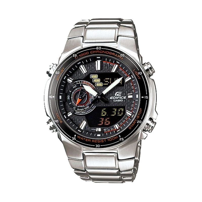 Jual CASIO Edifice EFA-131D-1A4 Silver Jam Tangan Pria 