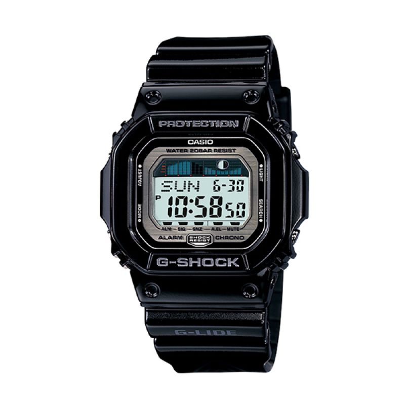 Jual CASIO G-SHOCK G-LIDE GLX-5600-1DR Glossy Black Jam 