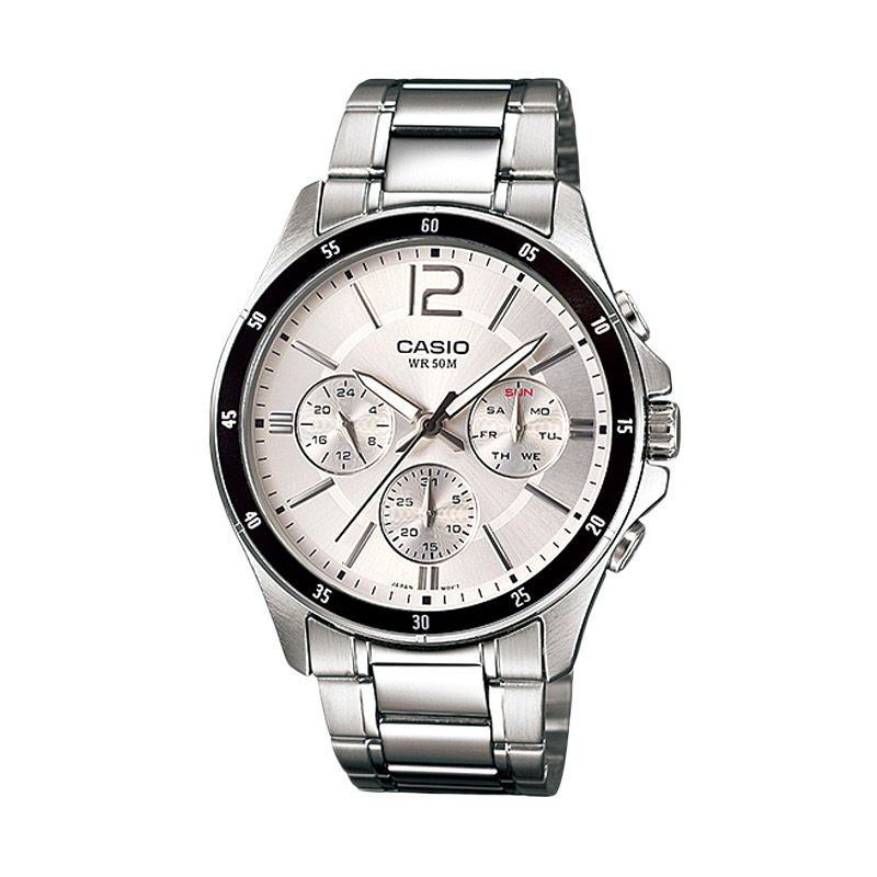 jual casio mtp 1374d 7a white silver jam tangan pria harga kualitas terjamin blibli jual casio mtp 1374d 7a white silver jam tangan pria harga kualitas terjamin blibli