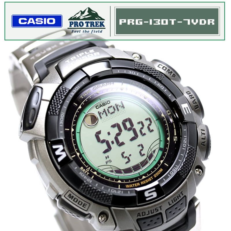 casio triple sensor titanium