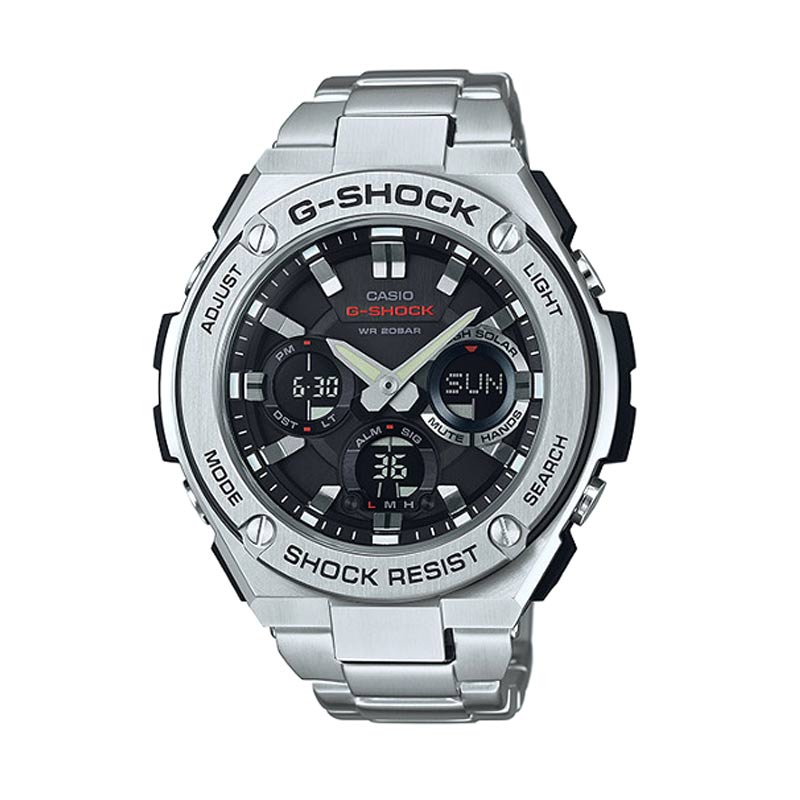 Casio G Shock GST-S110D-1ADR - Jam Tangan Pria