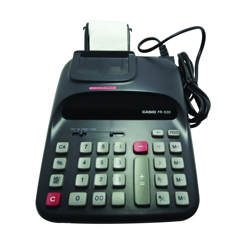 Jual CASIO FR-520 Kalkulator Printer Online - Harga 