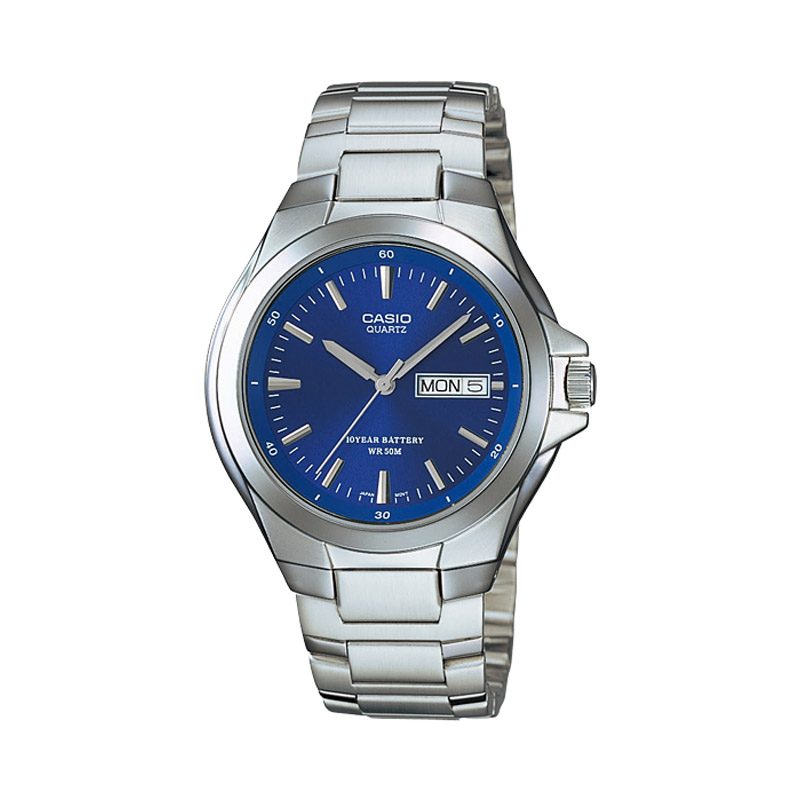 CASIO MTP-1288D-2A Casual Jam Tangan Pria - Silver