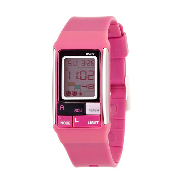 Casio Poptone LDF-52-4ADR Pink Jam Tangan Wanita