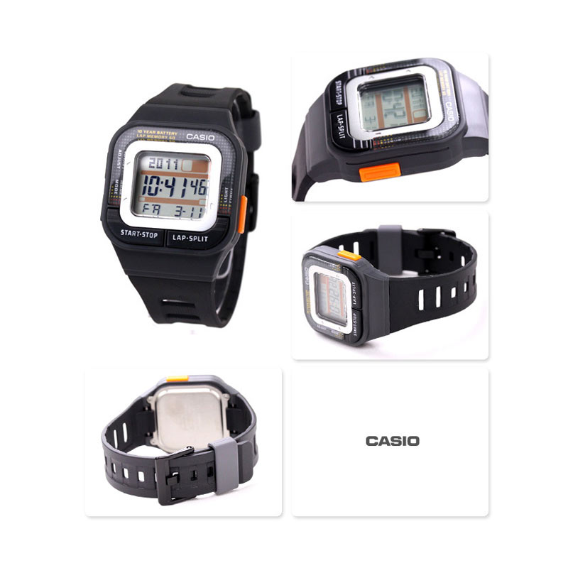 Promo Casio Sdb-100-1a Dual Time 10 Year Battery Life Jam Tangan