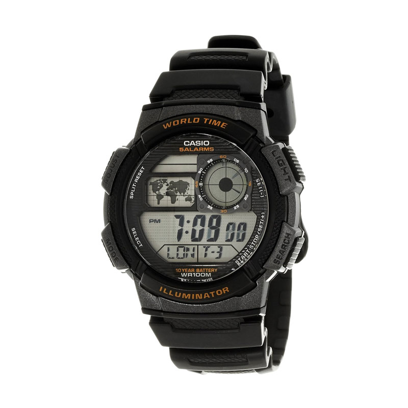 jual casio ae 1000w 1a rubber jam tangan pria jual casio ae 1000w 1a rubber jam tangan pria