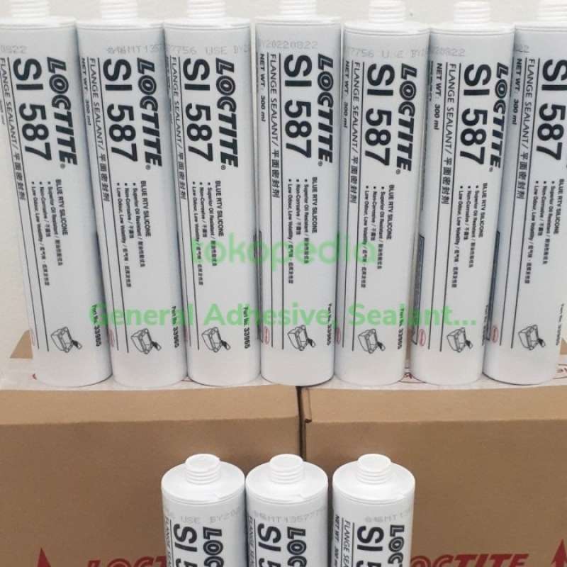 Promo Loctite Si587 Blue Rtv Silicone Gasket 300Ml Diskon 17 di Seller