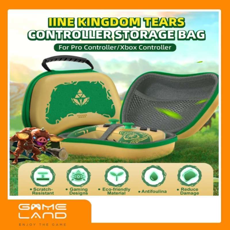 Jual Iine Controller Storage Bag Zelda Tears of the Kingdom Design