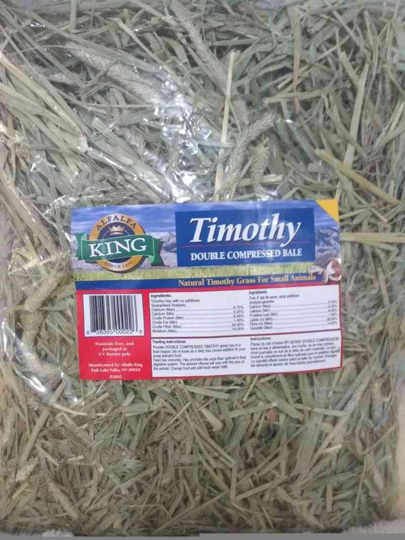 Promo Timothy Hay Merk Alfalfa King 10Lb / 4,5Kg Rumput Timothy Diskon