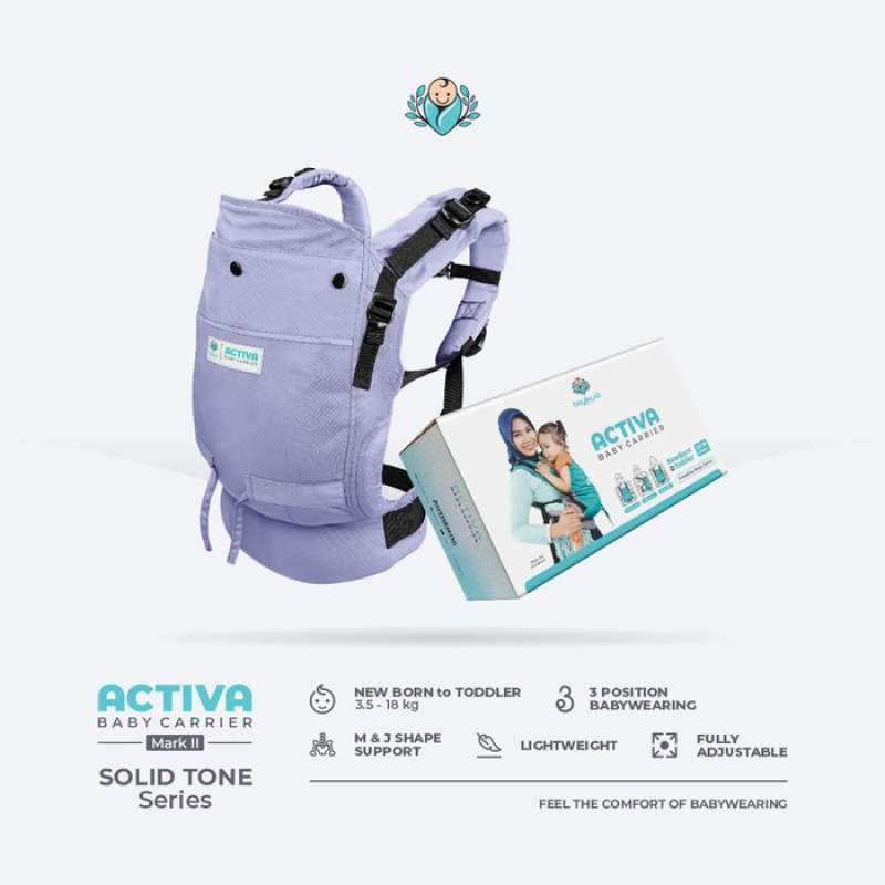 Promo ZS Gendongan Bayi Activa Baby Carrier SSC - merk Bayiku.id Original - Very Perry, Activa